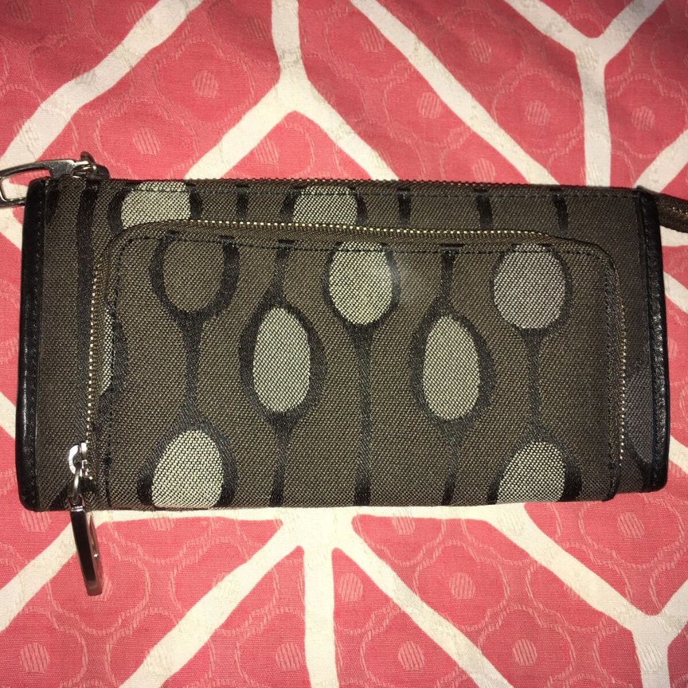 Angela Adams Maine Designer Retro Wallet 8x4